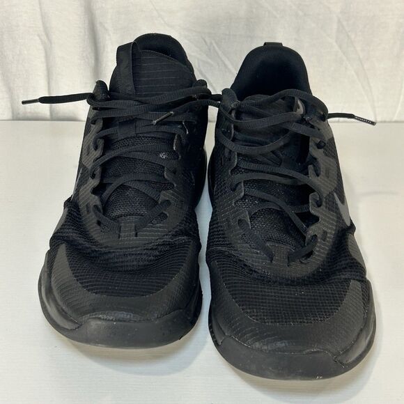 Nike Air Max Alpha Trainer 5 Triple Black Shoes DM0829-010 Men’s Sz 12 Sneaker - Picture 2 of 6